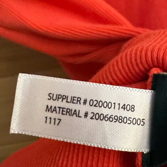 Lauren Ralph Lauren Size Medium Ribbed Cap Short Sleeve Basic Tee - Picture 11 of 11